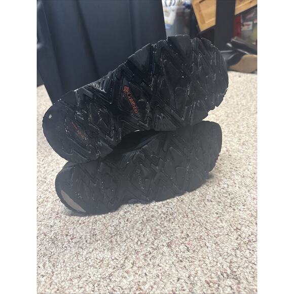 MENS Columbia Bugaboot III Waterproof Leather Winter Boots Sz 8 Brown BLK - Picture 5 of 8